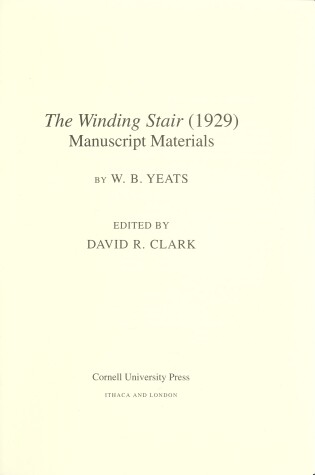 Cover of The Winding Stair (1929)