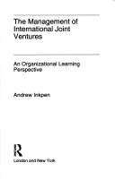 Book cover for Managing Joint Ventures with the Japanese