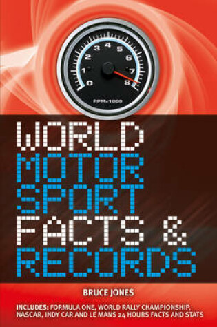 Cover of World Motor Sports Facts & Records