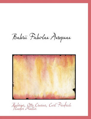 Book cover for Babrii Fabvlae Aesopeae