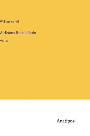 Cover of A History British Birds