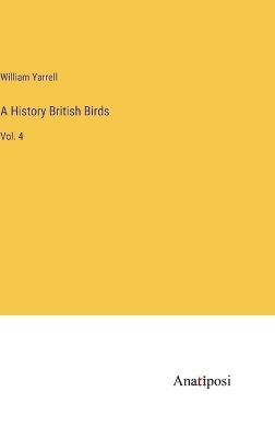 Book cover for A History British Birds