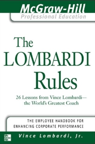 Cover of EBK The Lombardi Rules