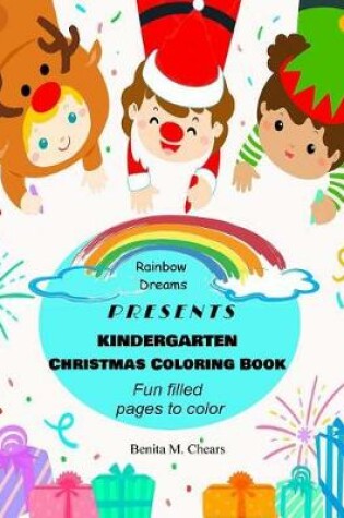 Cover of Kindergarten Christmas Coloring Book
