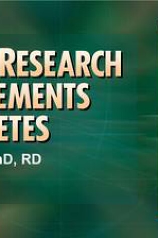 Cover of Current Research in Supplements for Athletes Pass Course-NT