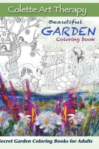 Cover of Beautiful GARDEN coloring book