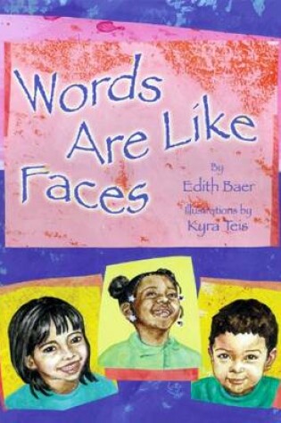 Cover of Words are Like Faces