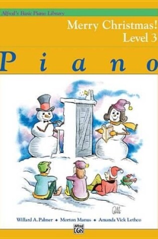 Cover of Alfred's Basic Piano Library Merry Christmas 3