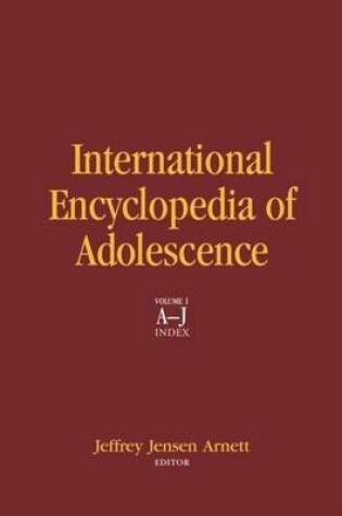 Cover of International Encyclopedia of Adolescence