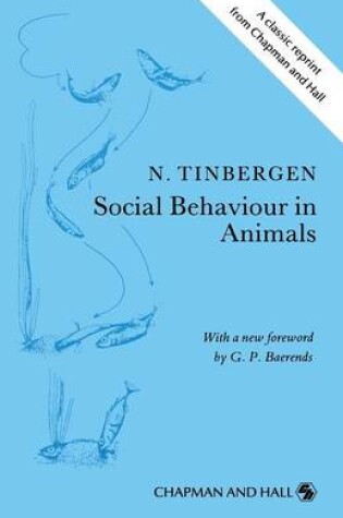 Cover of Social Behaviour in Animals