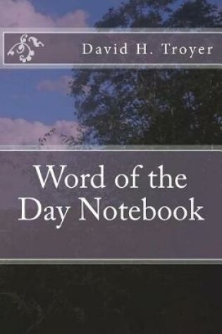 Cover of Word of the Day Notebook