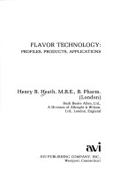 Book cover for Flavour Technology