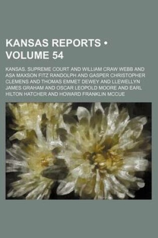 Cover of Kansas Reports (Volume 54 )