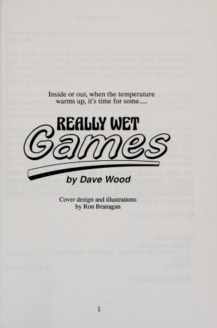 Cover of Really Wet Games