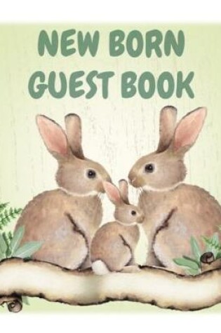 Cover of New Born Guest Book