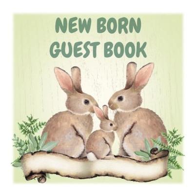 Book cover for New Born Guest Book