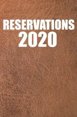Cover of Reservations 2020