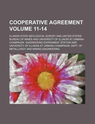 Book cover for Cooperative Agreement Volume 11-14