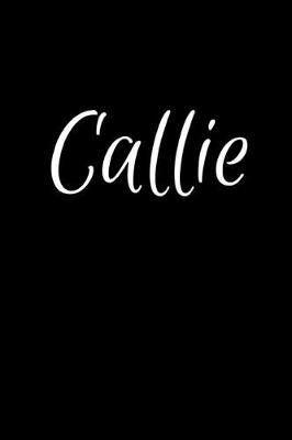 Book cover for Callie
