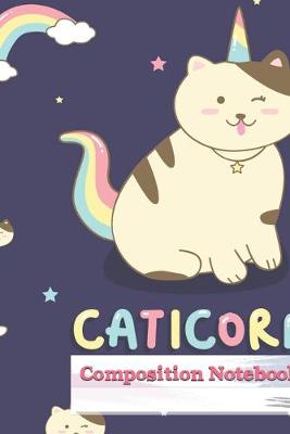 Book cover for Caticorn Composition Notebook