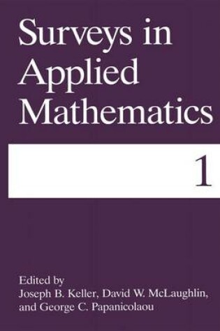 Cover of Surveys in Applied Mathematics