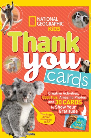 Cover of Nat Geo Kids Thank You Cards