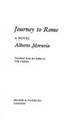 Cover of Journey to Rome