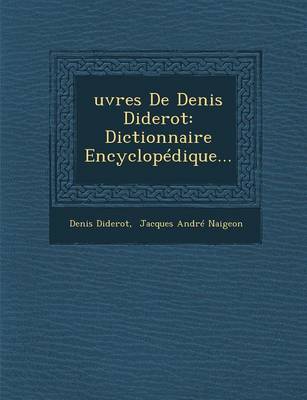 Book cover for Oeuvres de Denis Diderot