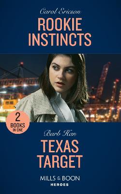 Book cover for Rookie Instincts / Texas Target