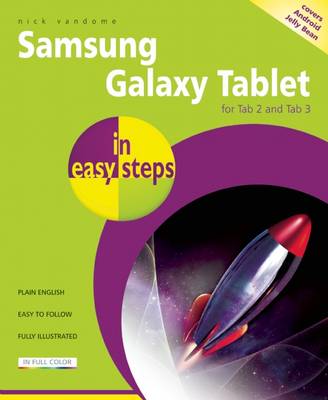 Book cover for Samsung Galaxy Tab 2 in Easy Steps