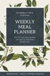 Book cover for My Weekly Meal Planner - Floral Theme Notepad - 8,5 x 11 inch / 112 pages