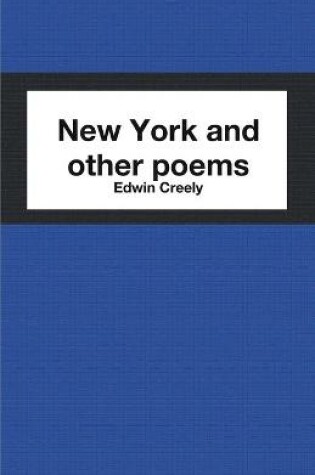 Cover of New York and other poems