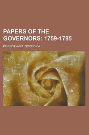 Cover of Papers of the Governors