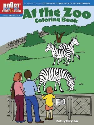 Book cover for Boost at the Zoo Coloring Book