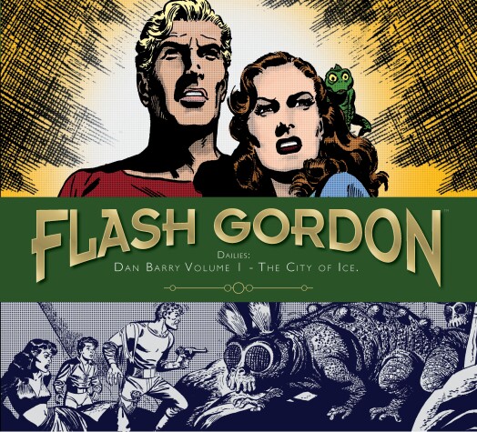 Book cover for Flash Gordon: Dan Barry Vol. 1: The City Of Ice