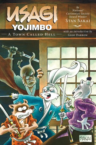 Cover of Usagi Yojimbo Volume 27: A Town Called Hell