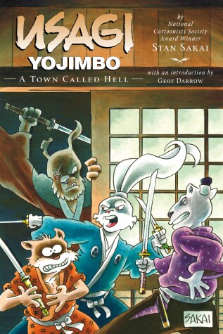 Book cover for Usagi Yojimbo Volume 27: A Town Called Hell