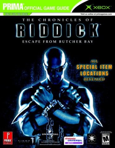 Book cover for The Chronicles of Riddick: Escape from Butcher Bay