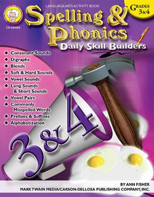 Cover of Spelling & Phonics, Grades 3 - 4