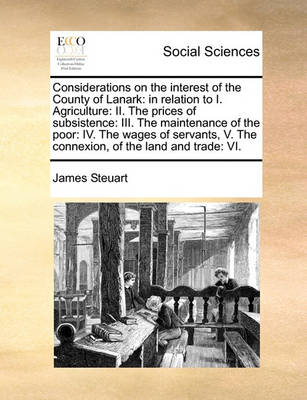 Book cover for Considerations on the interest of the County of Lanark