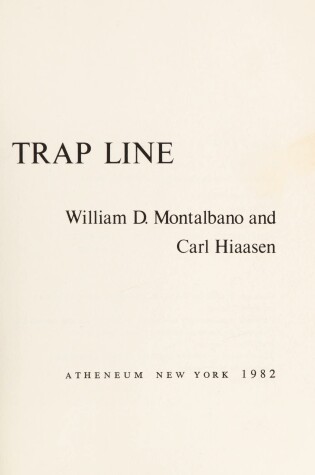 Cover of Trap Line