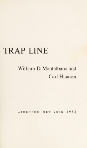 Book cover for Trap Line