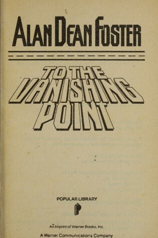 Cover of To the Vanishing Point