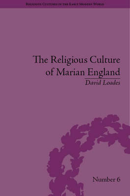 Cover of The Religious Culture of Marian England