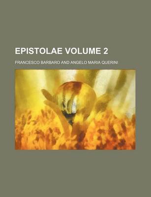 Book cover for Epistolae Volume 2