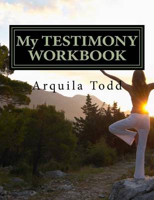 Book cover for My TESTIMONY WORKBOOK