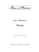 Book cover for Phases of Memory