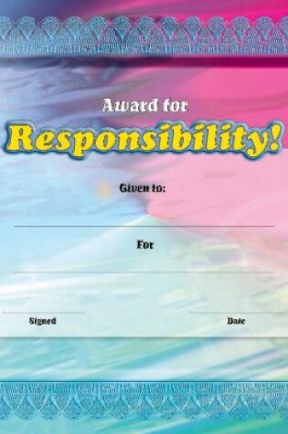 Cover of Fit-In-A-Frame Award for Responsibility