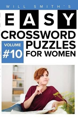 Book cover for Easy Crossword Puzzles For Women - Volume 10