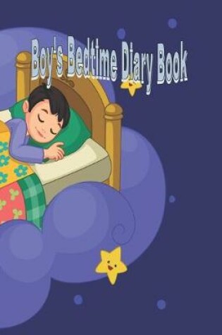 Cover of Boy's Bedtime Diary Book
